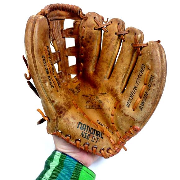 NSG National NSG07 Professional Model Baseball Glove Right Hand Throw Vintage - Picture 1 of 10